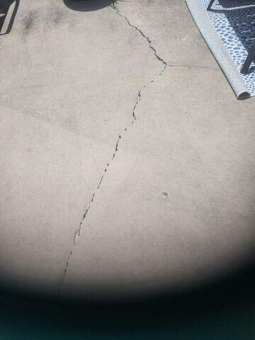 Crack in the Concrete