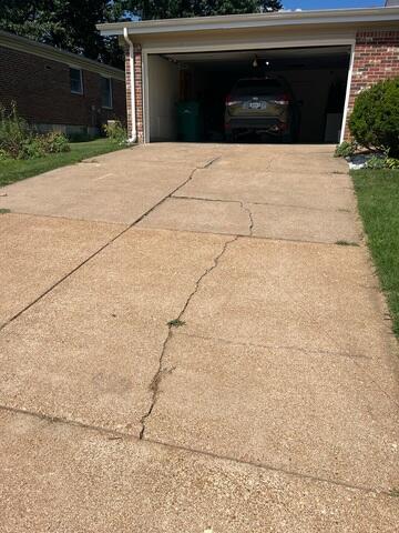 Driveway Crack