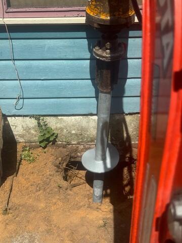Installing Helical Piers