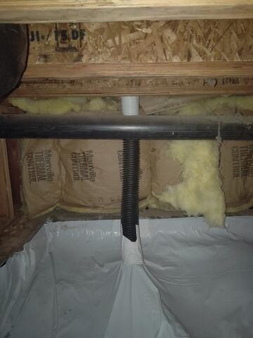 Vapor Pipe Penetration