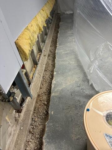 During WaterGuard Install