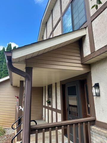 Porch Roofline After SmartJack® Stabilization