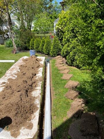 Discharge Line Installation