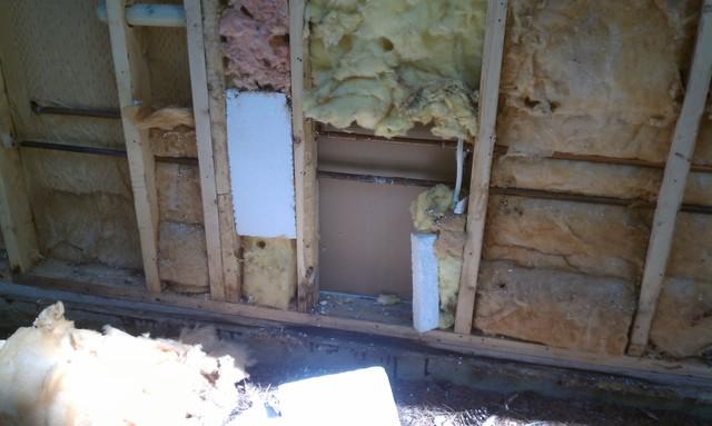 How We Found This Wall Insulation in a Brule, WI Home