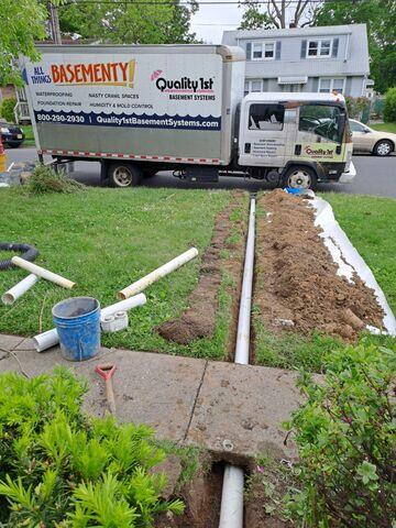 Discharge Line Installation