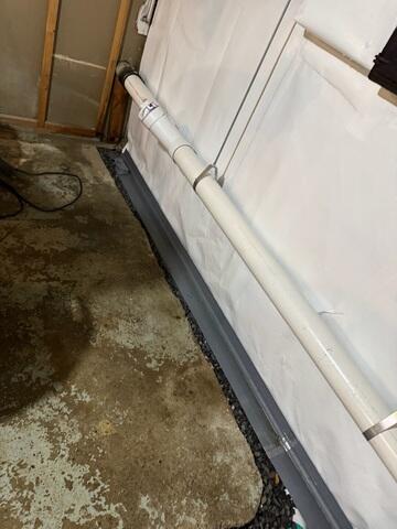 WaterGuard Basement Drainage System