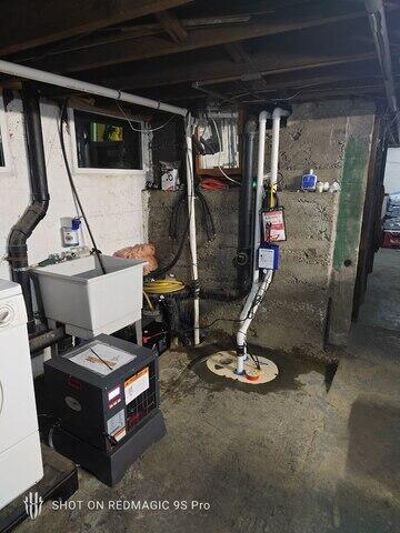 TripleSafe Sump Pump System and SaniDry Sedona Dehumidifer