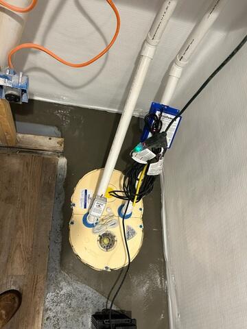 TripleSafe Sump Pump Install Complete