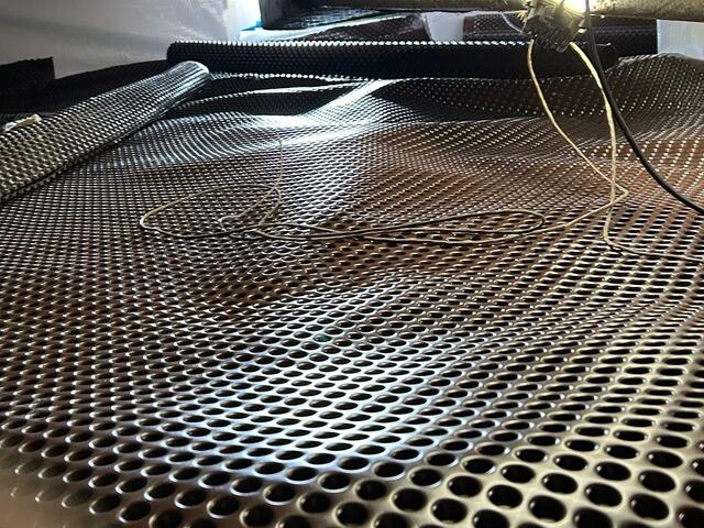 Drainage Matting Installed