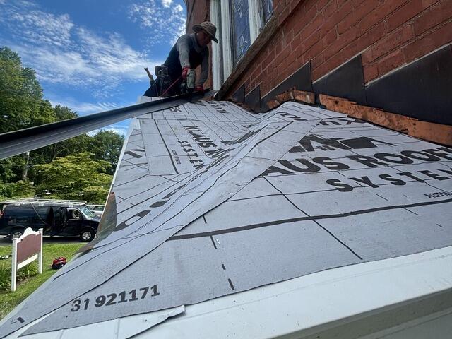 Dormer Roof Is Installed