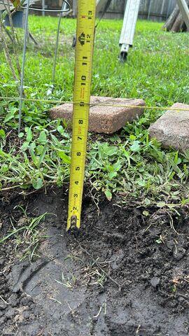 Checking measurments.