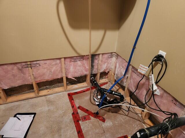 Existing sump