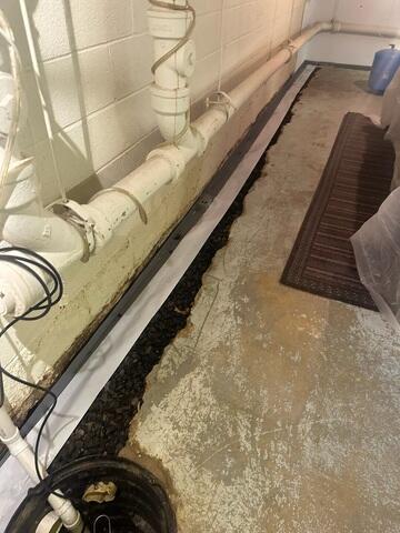 Waterproofing System Installation