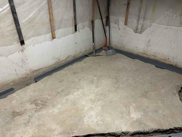WaterGuard Installtion in Progress