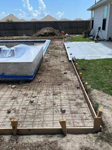 Forming up the Deck.