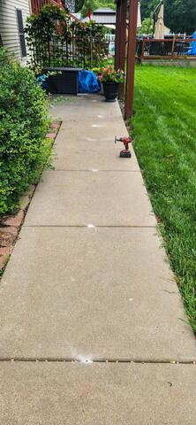 Before Concrete Leveling