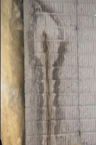 Leaky Basement Crack