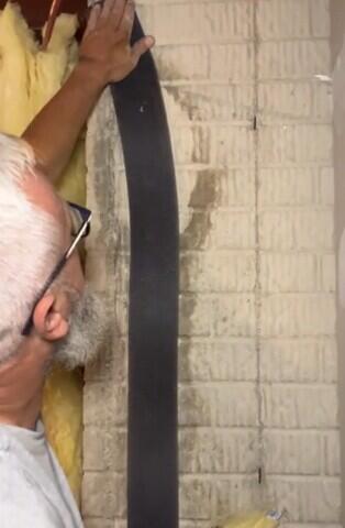 Foam Channel Installed