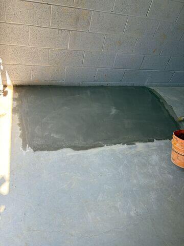 Concrete Repaired and Restored Post-Pier Installation