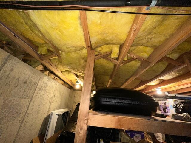 Weakened Support Beam