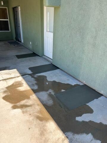 Foundation Repair Pier installation completed
