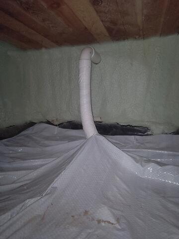 Vapor Pipe Penetration
