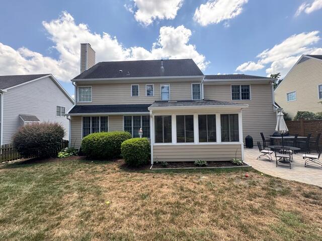 Back of home after Gutter Shutter installation