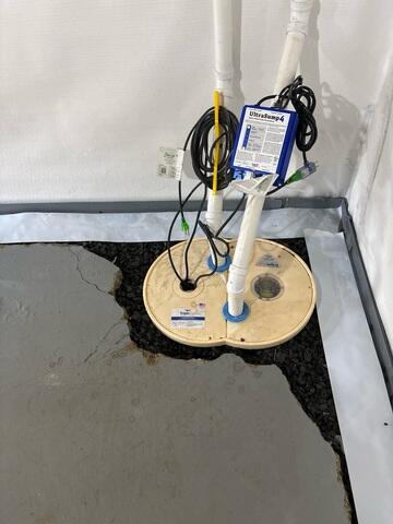 Sump Pump Installation