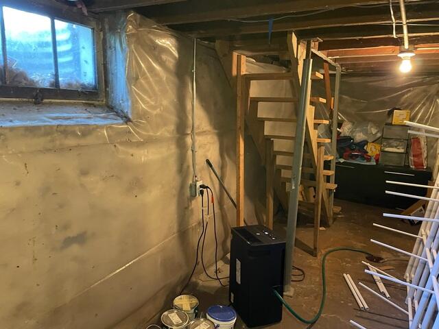Partially Encapsulated Basement with Moisture Concerns