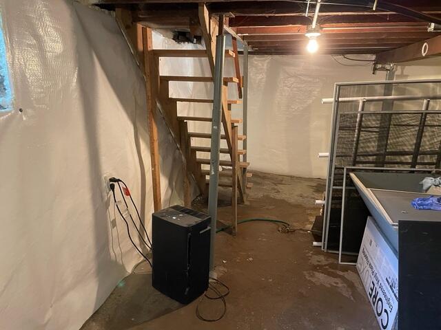 Fully Encapsulated Basement for Moisture Control
