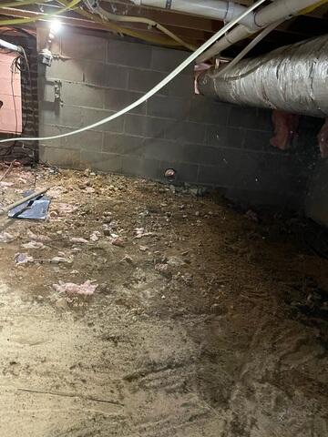 Dirt Crawl Space