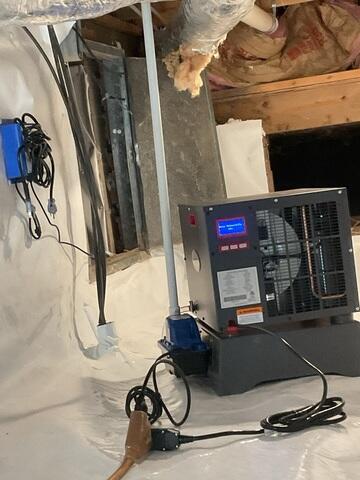 Crawl Space Dehumidifier