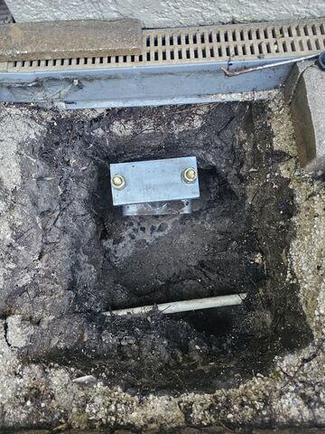 Complete Helical Pier Installation