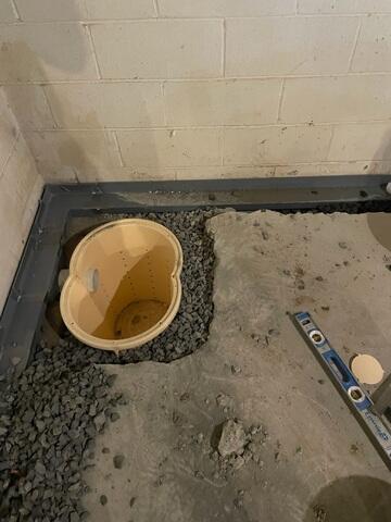 Sump Pump Installation
