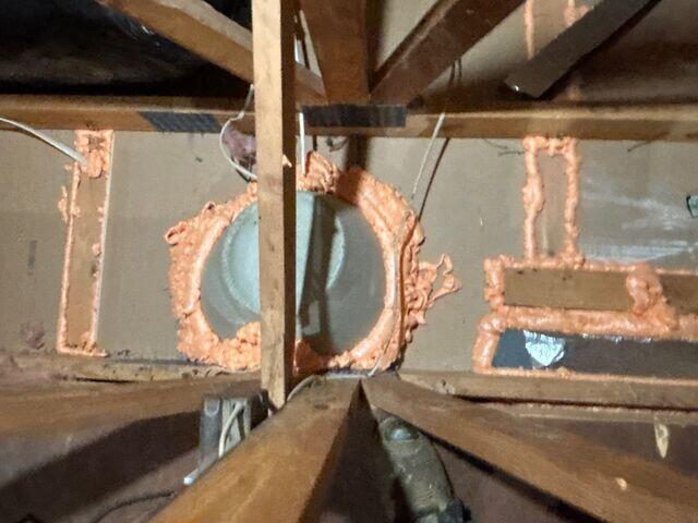 Sealed penetrations with Zypfoam