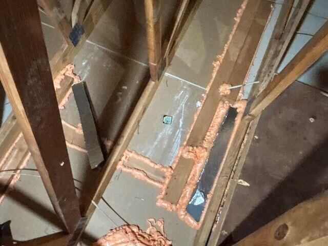 Sealed penetrations with Zypfoam