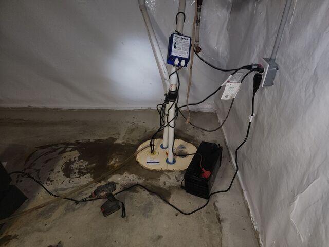 New TripleSafe Sump Pump System Installed