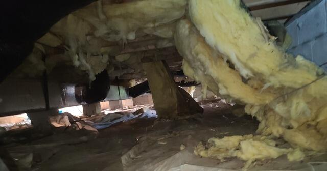 Hanging Insulation