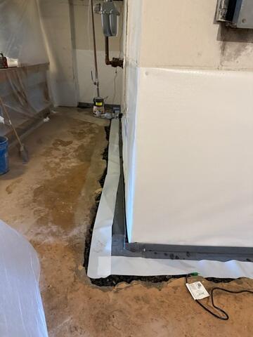 Waterproofing System Installation