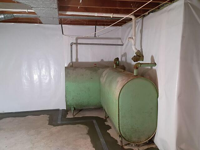 WaterProofed Oil Tank in Cincinnati, OH