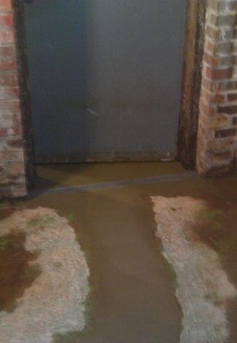 TrenchDrain and Lateral from Door