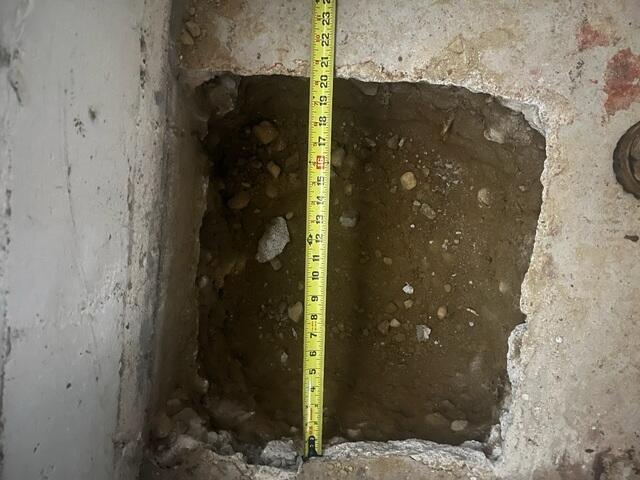 Concrete Removal for Footings