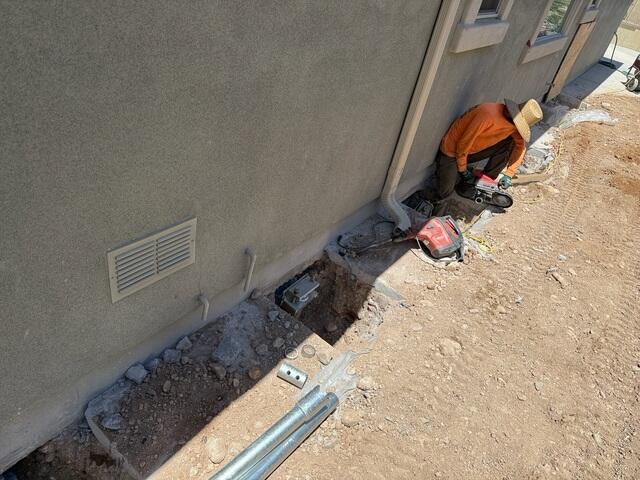 Foundation Pier Installation