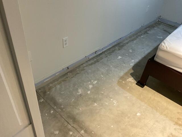 Finished Basement Water Damage