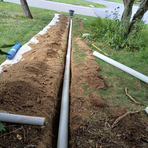 Discharge Line Installation