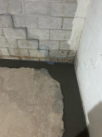 Waterproofed Tight Corners