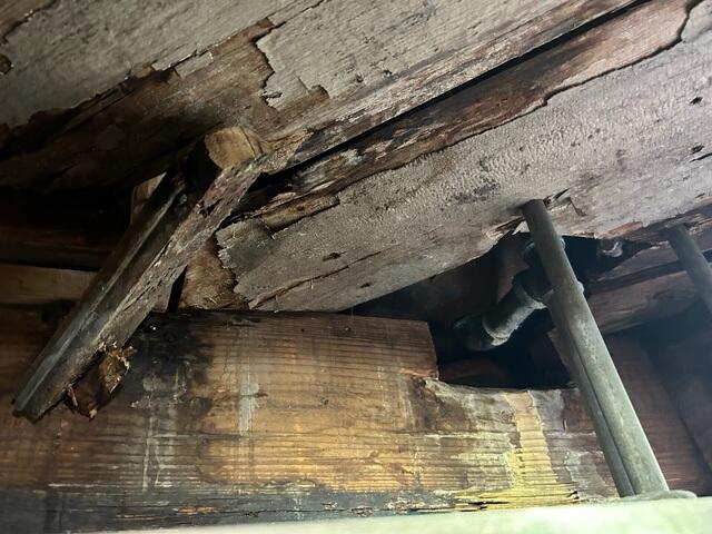 Shower Leak Making Subfloor Rot
