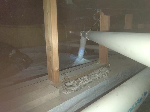 Vapor Pipe Penetration