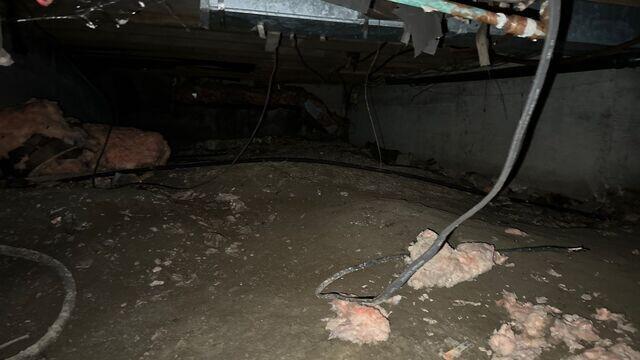 Crawl Space in Poor Condition