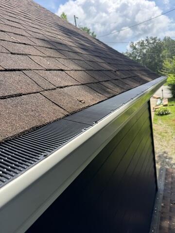 From no gutter protection to this!